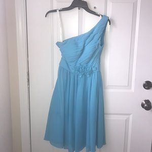 Azazie Pool Christina dress
